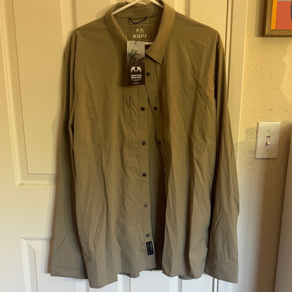 KUIU Intrepid LS Shirt- Bone
